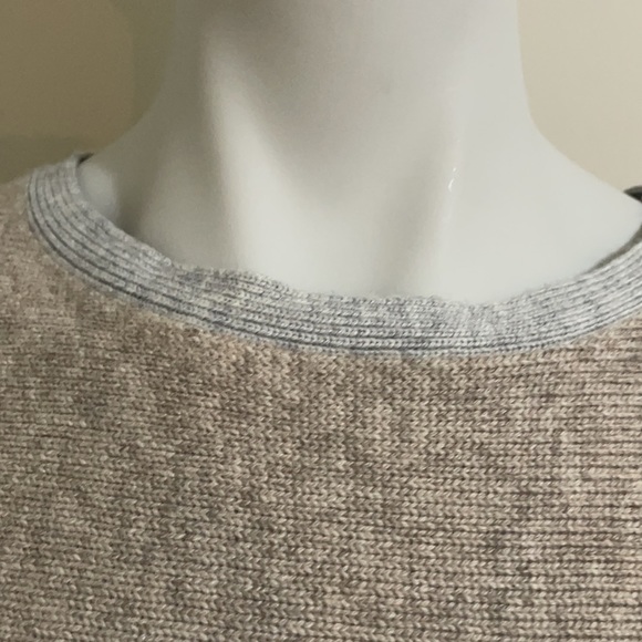 Cassis Taupe/Gray Wool Blend Sweater 36 - Picture 5 of 7
